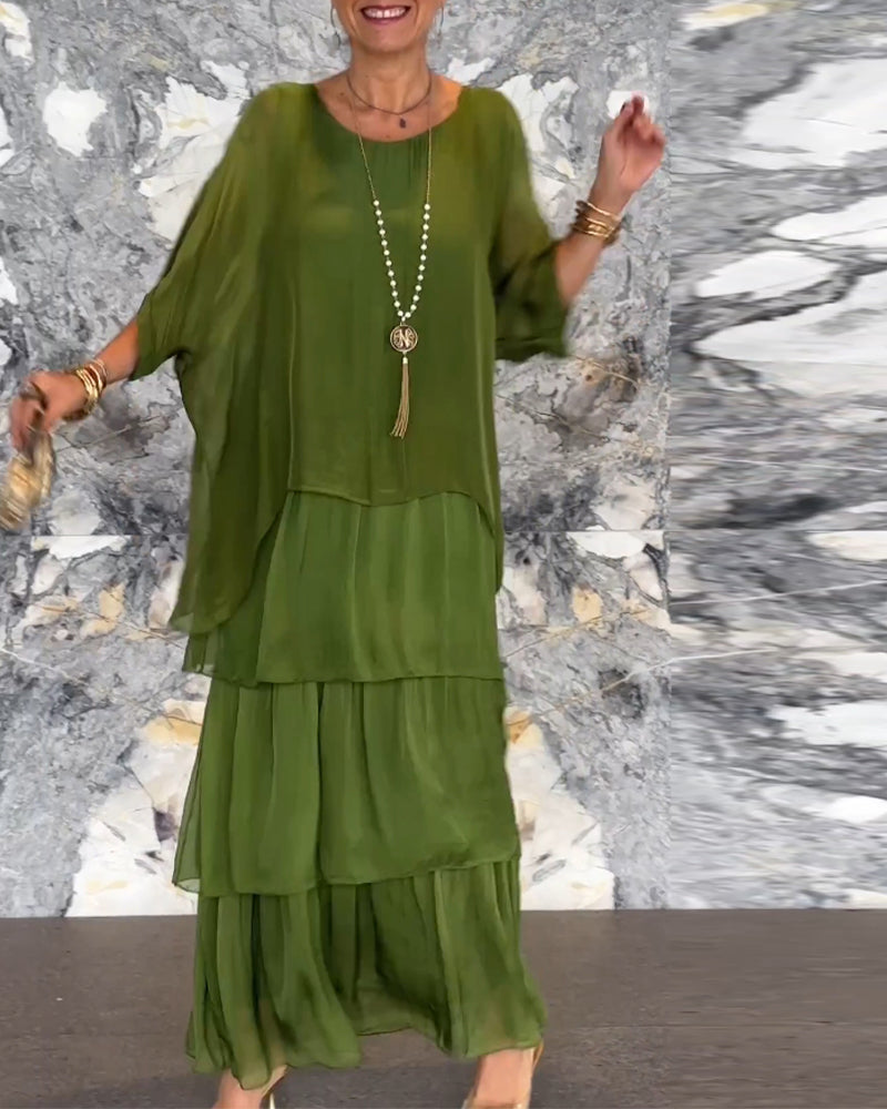 💕💕40 % Réduction🔥Robe ample de style artistique🔥