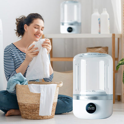 😍 Mini machine à laver portable rechargeable pour sous-vêtements！