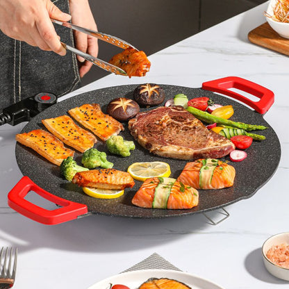 [Quality Life] Planche à griller électrique d'intérieur antiadhésive, 50% DE RÉDUCTION ! 🔥🍳✨ Venez en profiter !