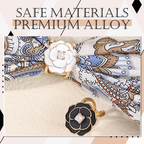 Netherlshop®✨ Boucle élégante pour manteau et écharpe (Remise 50%) – L’élégance au bout des doigts !