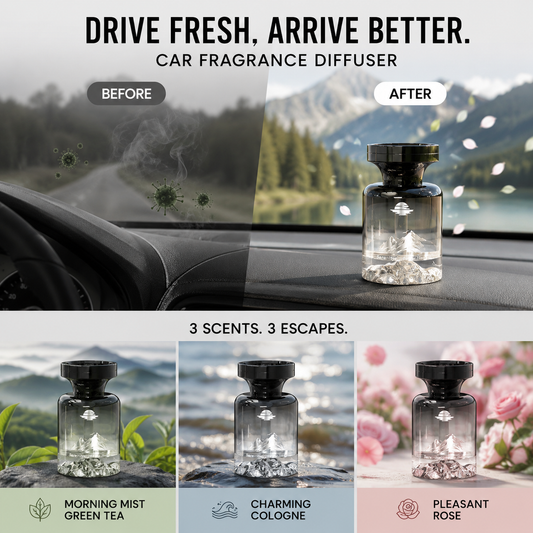 🥳Grande vente 2026🥳🌿 50 % de réduction ! 🚗 Désodorisant longue durée pour voiture – à base d'extraits de plantes naturelles💨✨