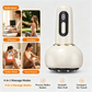 Brosse de massage électrique pour les méridiens et appareil de ventouses intelligent avec fonction chauffante