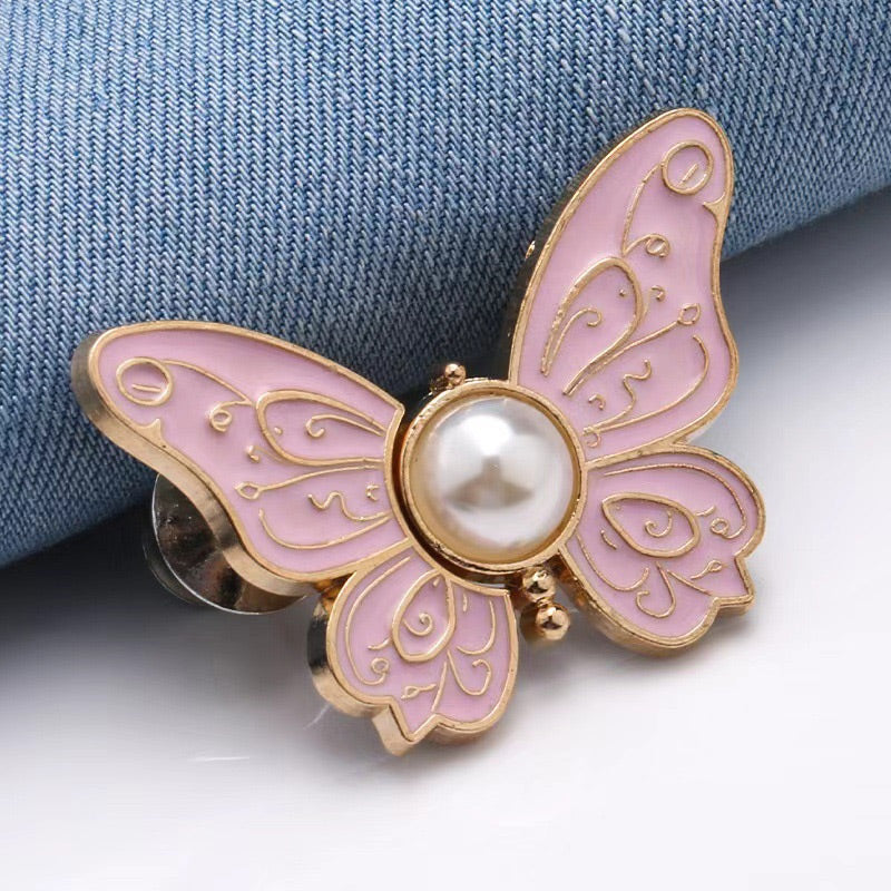 Boucle de réglage de taille papillon amovible (1 acheté, 4 offerts)