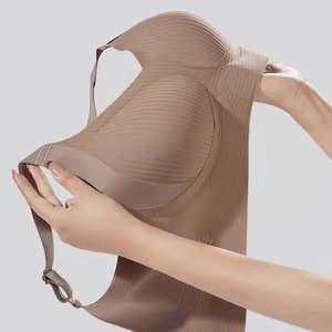 🎁Achetez 1 et obtenez 3 paquets💕Soutien-gorge push-up côtelé pour femmes, réglable et sans fil