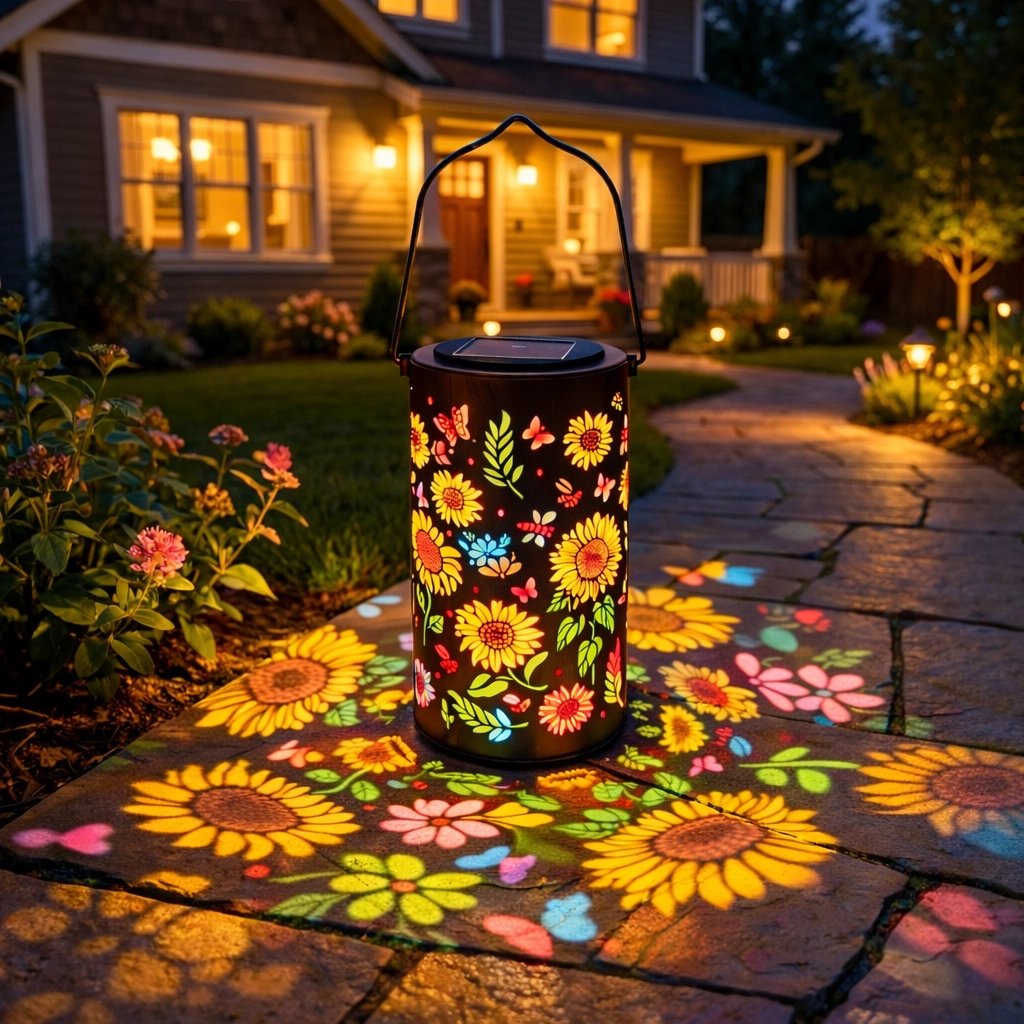 🔥OFFRE SPÉCIALE : 50 % DE RÉDUCTION🌞Lanterne solaire de jardin « Sunflower Glow » aux couleurs vives