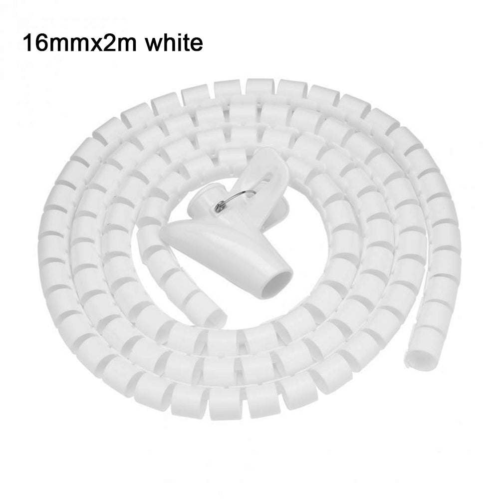🔥 1 acheté = 1 OFFERT 🎁 Serre-câbles anti-morsure pour l'organisation | Gaine de protection pour câbles et fils 🛡️