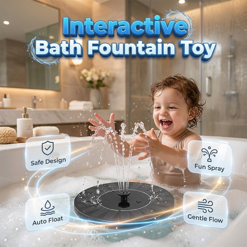 🏊‍♂️☀️Jouet interactif flottant à jet d'eau solaire