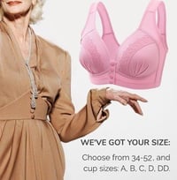 🔥Bouton avant Soutien-gorge respirant en coton doux pour la peau - Achetez-en 1 et obtenez-en 2 gratuitement（3 pcs）