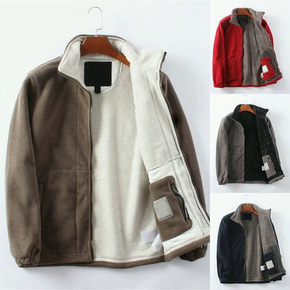 🎅Prévente de Noël🎁Veste polaire double face pour homme (69% de réduction)🔥Livraison gratuite