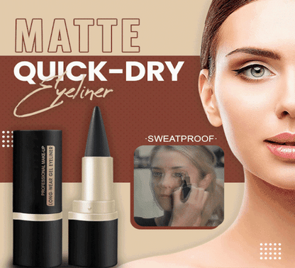 🎁ACHETEZ-EN 1, OBTENEZ-EN 1 GRATUITEMENT🎁💄Eyeliner mat à séchage rapide – Waterproof, anti-bavures et prêt à offrir !
