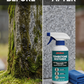 Spray nettoyant et rénovateur pour pierres tombales