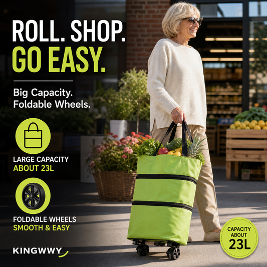 👵🔥Chariot de courses pliable 2 en 1