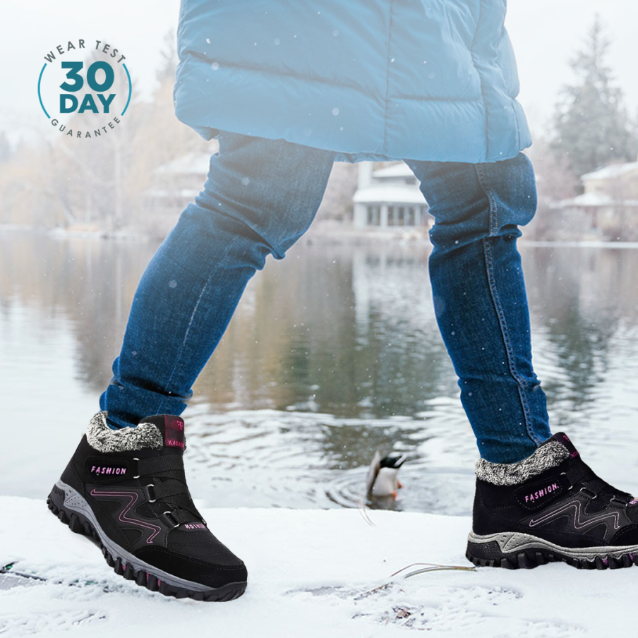 👢 49% OFF MAINTENANT ! 🔥 Bottes d'Hiver Thermorégulatrices pour Femmes - Imperméables & Semelle Antidérapante 🚚