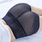 Culottes sexy en dentelle taille haute pour femme