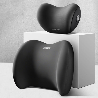 🔥Vente limitée 50% DE RÉDUCTION🎁 Appui-tête et coussin lombaire pour voiture 😍