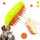 Brosse à chat anti-éclaboussures avec vaporisateur de vapeur - Cadeau idéal