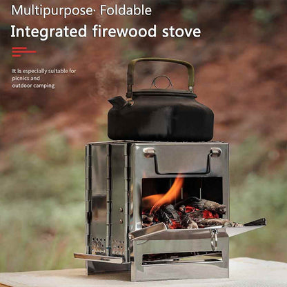 Barbecue pliable pour le camping en plein air
