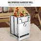 Barbecue pliable pour le camping en plein air