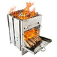 Barbecue pliable pour le camping en plein air