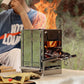 Barbecue pliable pour le camping en plein air