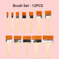 Ensemble de Pinceaux pour Peintures, Taches, Vernis, Colles