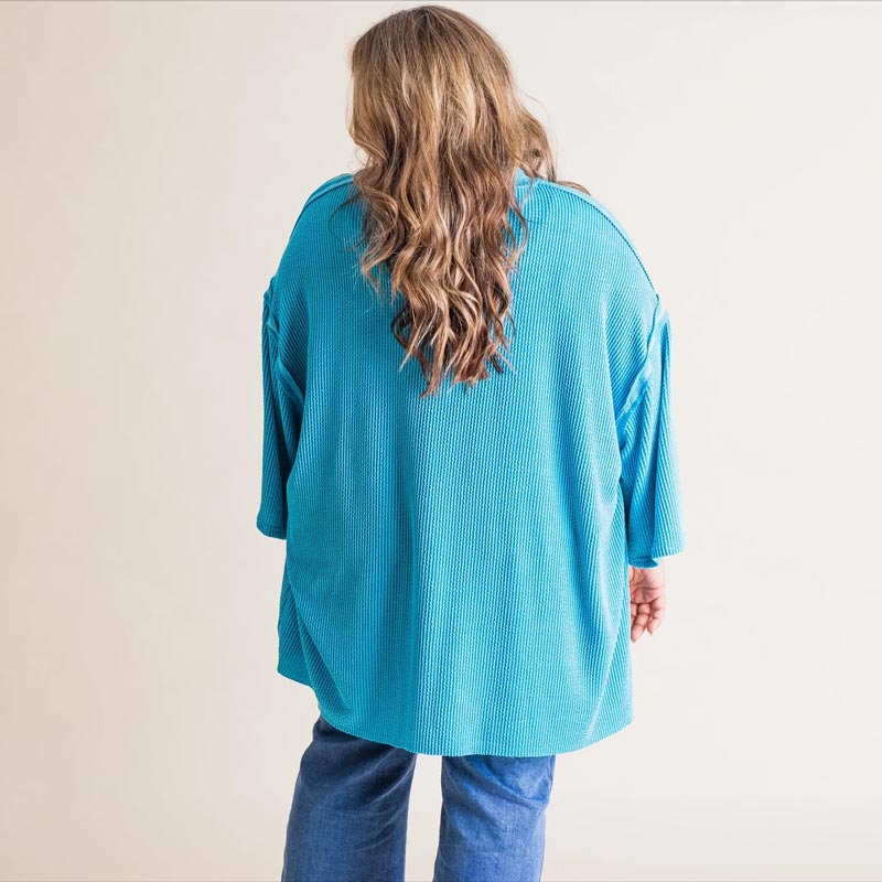 🌟2024 New High Neck Urban Ribbed Women's Top
