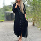 💃Robe de chemise à manches longues à manches longues