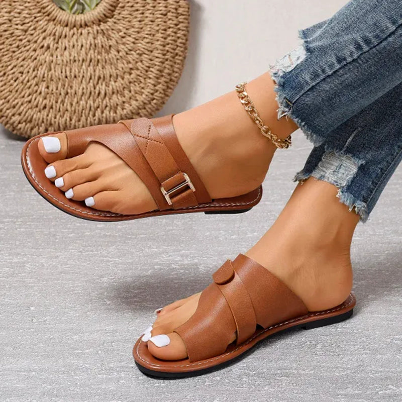 🔥Remise à durée limitée, 60 % de réduction 🔥Sandales orthopédiques légères en cuir de haute qualité