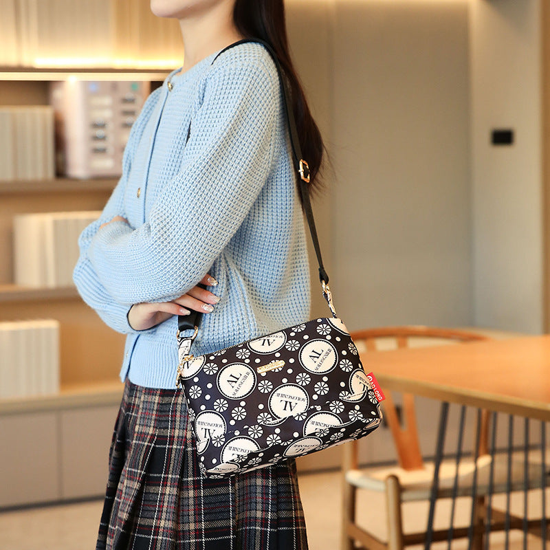 🌷Sac à bandoulière imprimé multi-poches pour femmes🌸