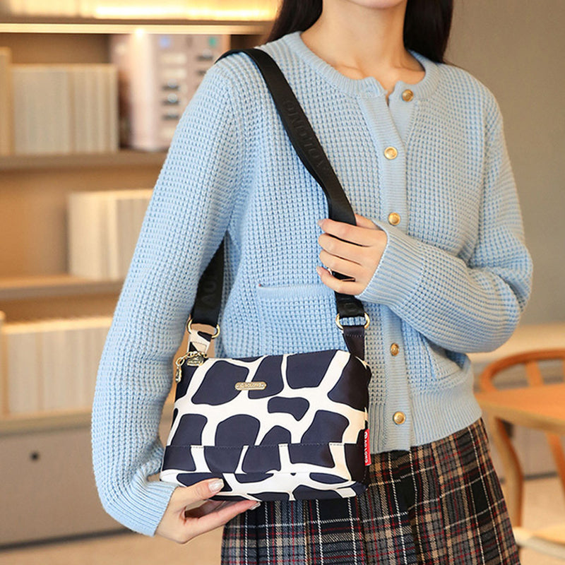 🌷Sac à bandoulière imprimé multi-poches pour femmes🌸
