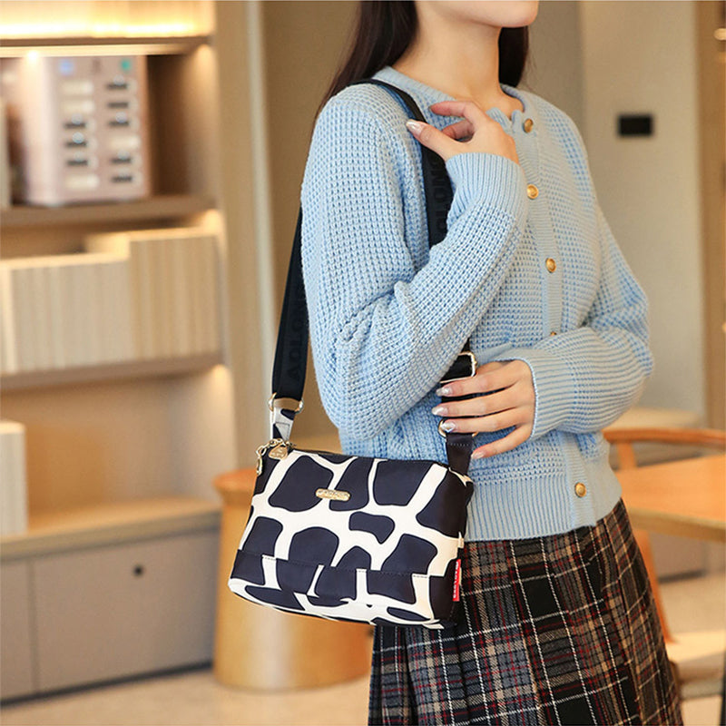 🌷Sac à bandoulière imprimé multi-poches pour femmes🌸