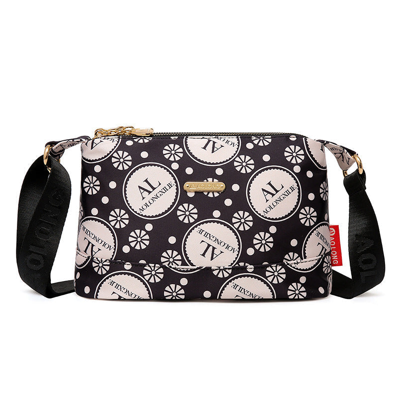 🌷Sac à bandoulière imprimé multi-poches pour femmes🌸