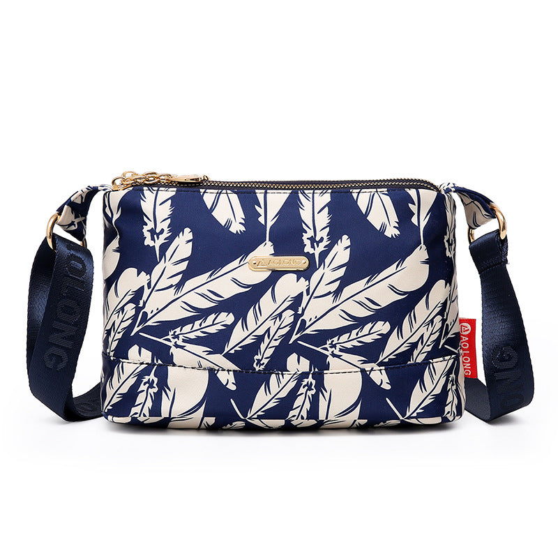 🌷Sac à bandoulière imprimé multi-poches pour femmes🌸