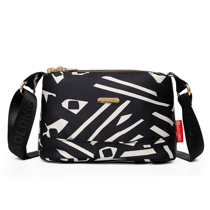 🌷Sac à bandoulière imprimé multi-poches pour femmes🌸