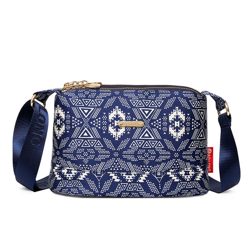 🌷Sac à bandoulière imprimé multi-poches pour femmes🌸