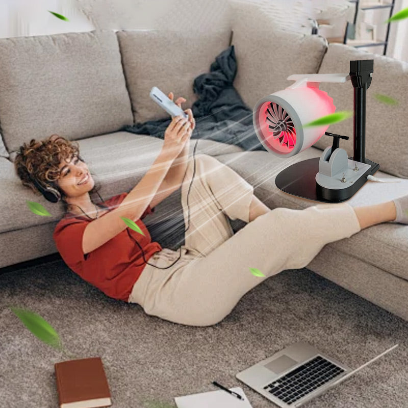 Ventilateur de bureau Creative Turbo ✈️ Livraison gratuite