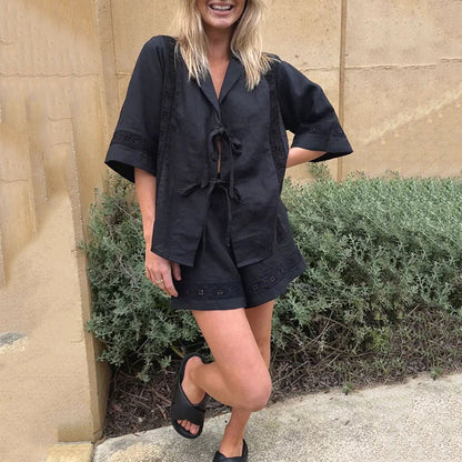 Livraison gratuite🌸Ensemble deux pièces pour femmes