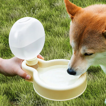 Bol à eau portable de grande capacité pour animaux de compagnie