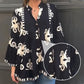 💥2024 pop-ups Haut à Volants Imprimé de Style Boho pour Femmes