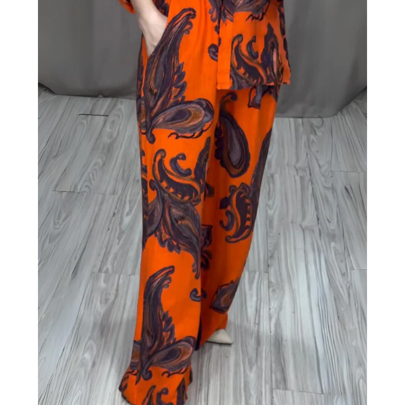 💃Ensemble chemise et pantalon deux pièces pour femmes