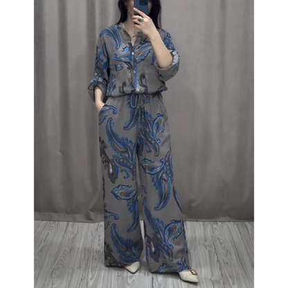 💃Ensemble chemise et pantalon deux pièces pour femmes