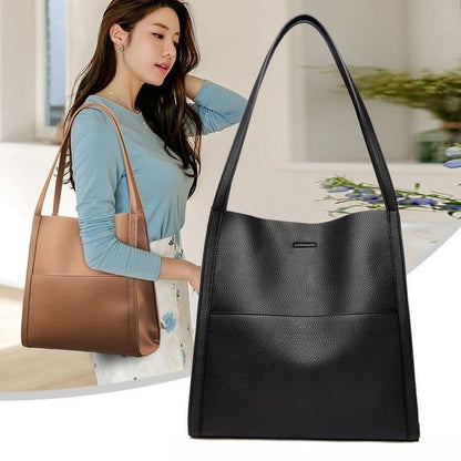 💝2026 Vente à chaud💝✨Sac à bandoulière en cuir de couleur unie