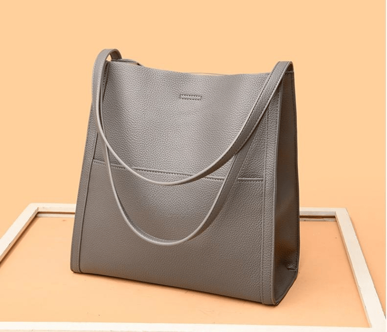 💝2026 Vente à chaud💝✨Sac à bandoulière en cuir de couleur unie