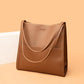 💝2025 Vente à chaud💝✨Sac à bandoulière en cuir de couleur unie