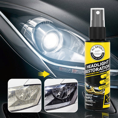 🔥Achetez-en 3, obtenez-en 2 gratuits🔥Spray efficace pour restaurer les phares de voiture