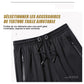 Short extensible en soie glacée pour homme de taille grande