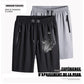 Short extensible en soie glacée pour homme de taille grande
