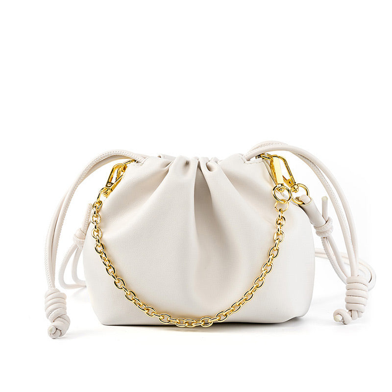 ⏰49% de réduction pour une durée limitée avec livraison gratuite👜Sac à Bandoulière avec Cordon de Serrage et Chaîne pour Femmes