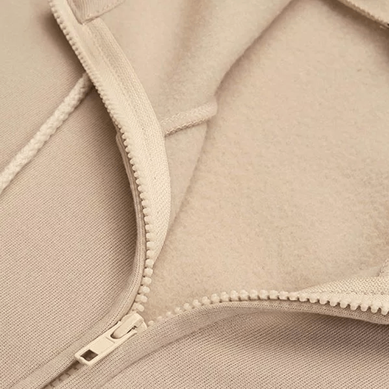 【🔥🔥🔥Livraison gratuite pour 2 pièces】Sweat à capuche zippé automne/hiver pour femmes avec capuche