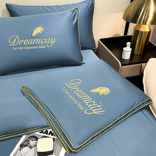 ☁️ Tendance 2026 Dormez sur un Nuage | Couverture Refroidissante en Soie | Anti-transpiration & Lavable ✨【-50%】